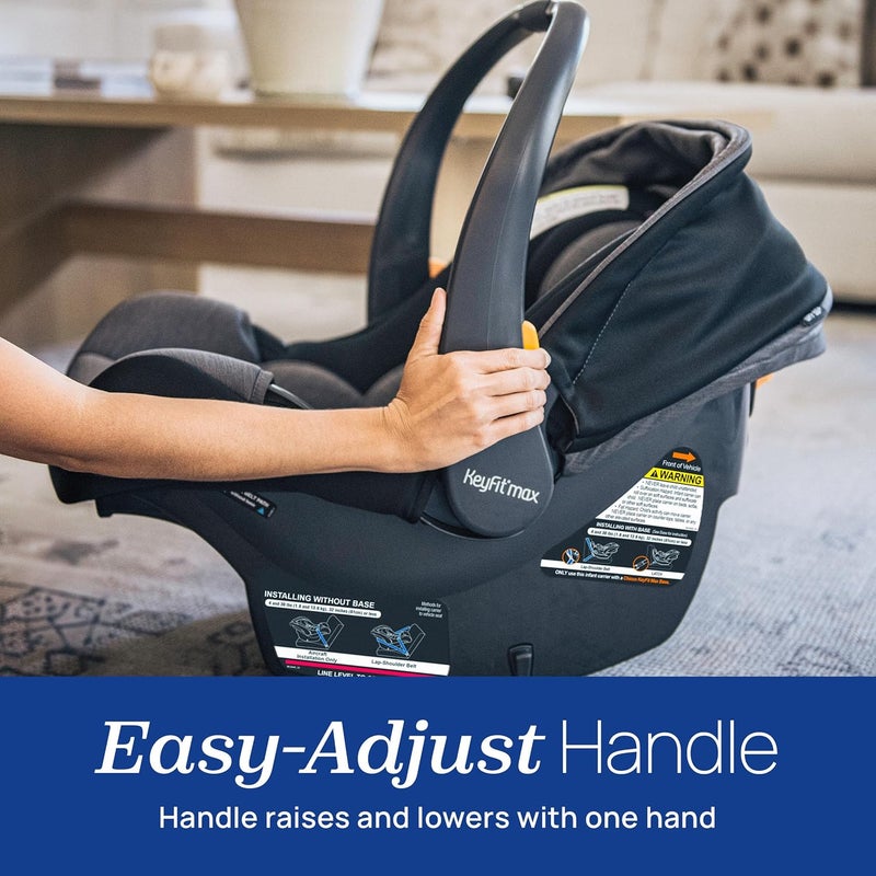 Chicco مقعد سيارة للأطفال Chicco KeyFit Max ClearTex، أسطورة - Image 3
